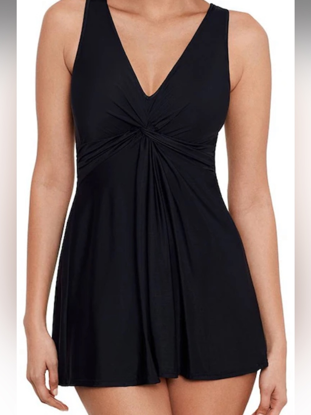 Miraclesuit Marais Black Swim Dress | All Over Body Control | NWT| | 12